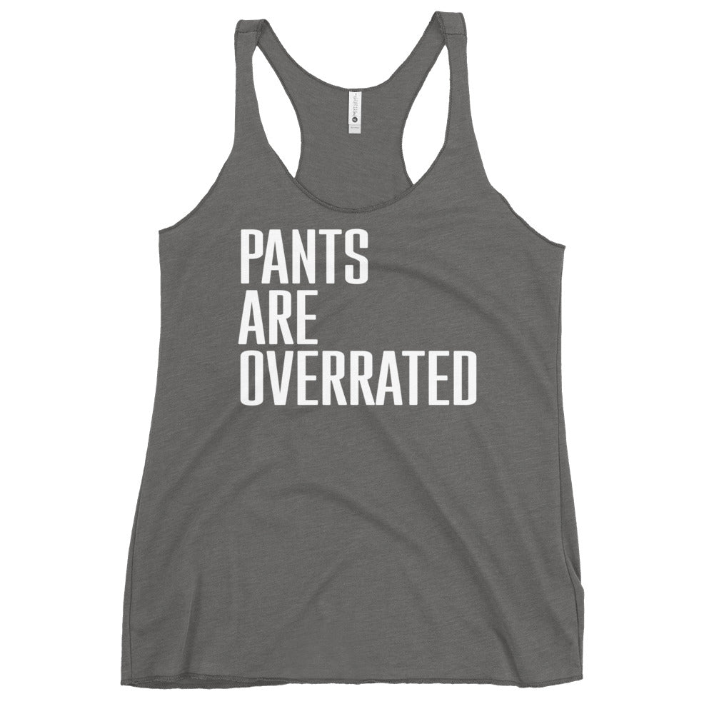 Pants Are Overrated Women's Racerback Tank product image 6