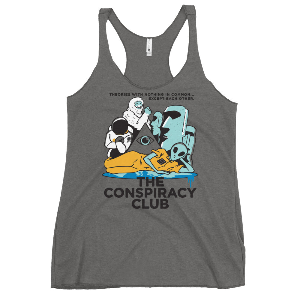 The Conspiracy Club Women's Racerback Tank