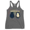 Anatomy Of Hedgehogs Women's Racerback Tank