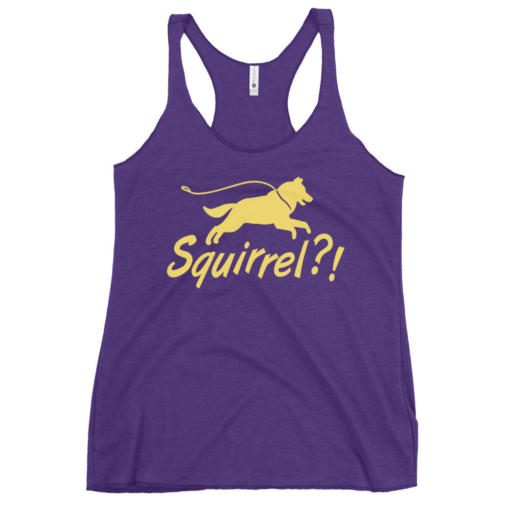 Squirrel?! Women's Racerback Tank