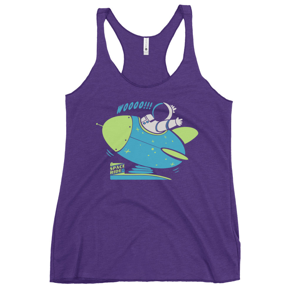 Space Ride Women's Racerback Tank