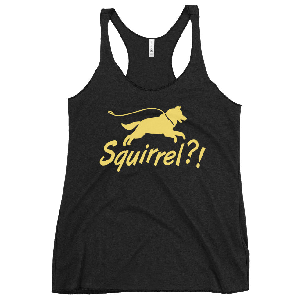 Squirrel?! Women's Racerback Tank