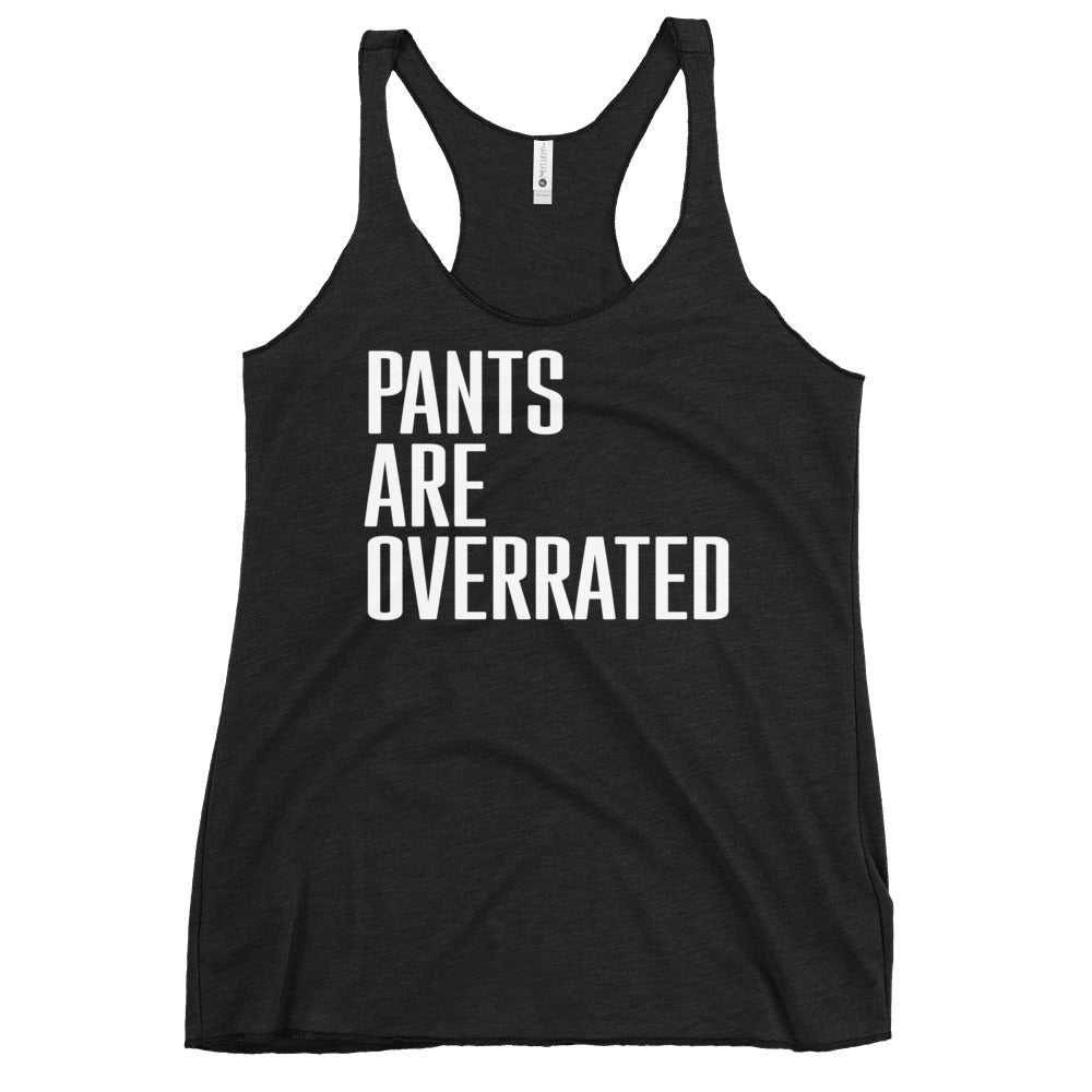 Pants Are Overrated Women's Racerback Tank product image 2