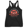 Pretty Damn Good Babysitter Service Women's Racerback Tank