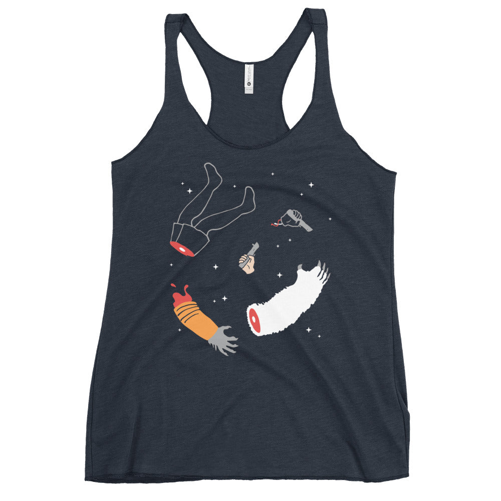 Floating Limbs Women's Racerback Tank
