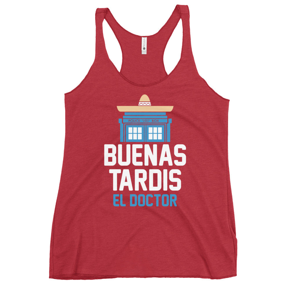 Buenas Tardis Women's Racerback Tank
