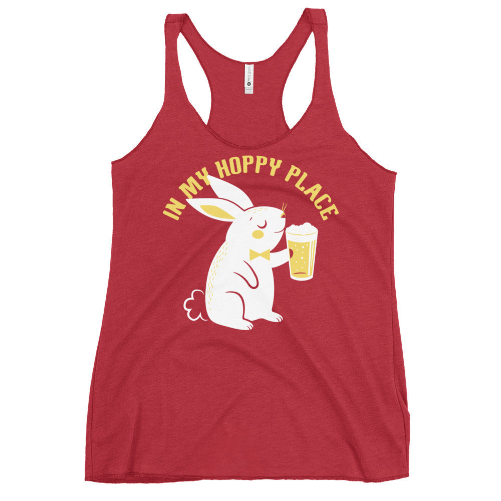 In My Hoppy Place Women's Racerback Tank