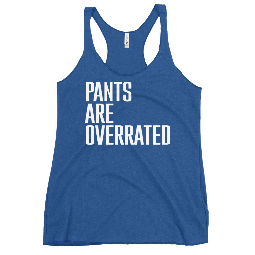 Pants Are Overrated Women's Racerback Tank product image 5