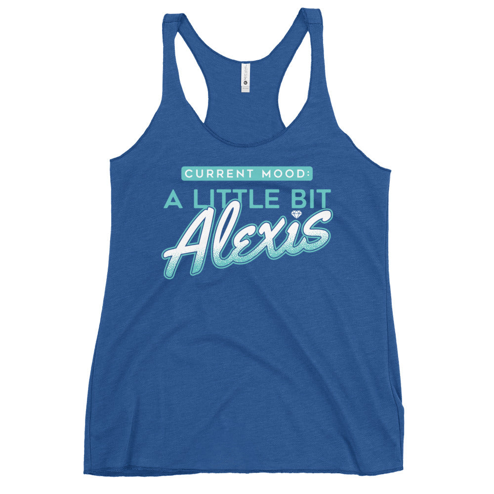 A Little Bit Alexis Women's Racerback Tank