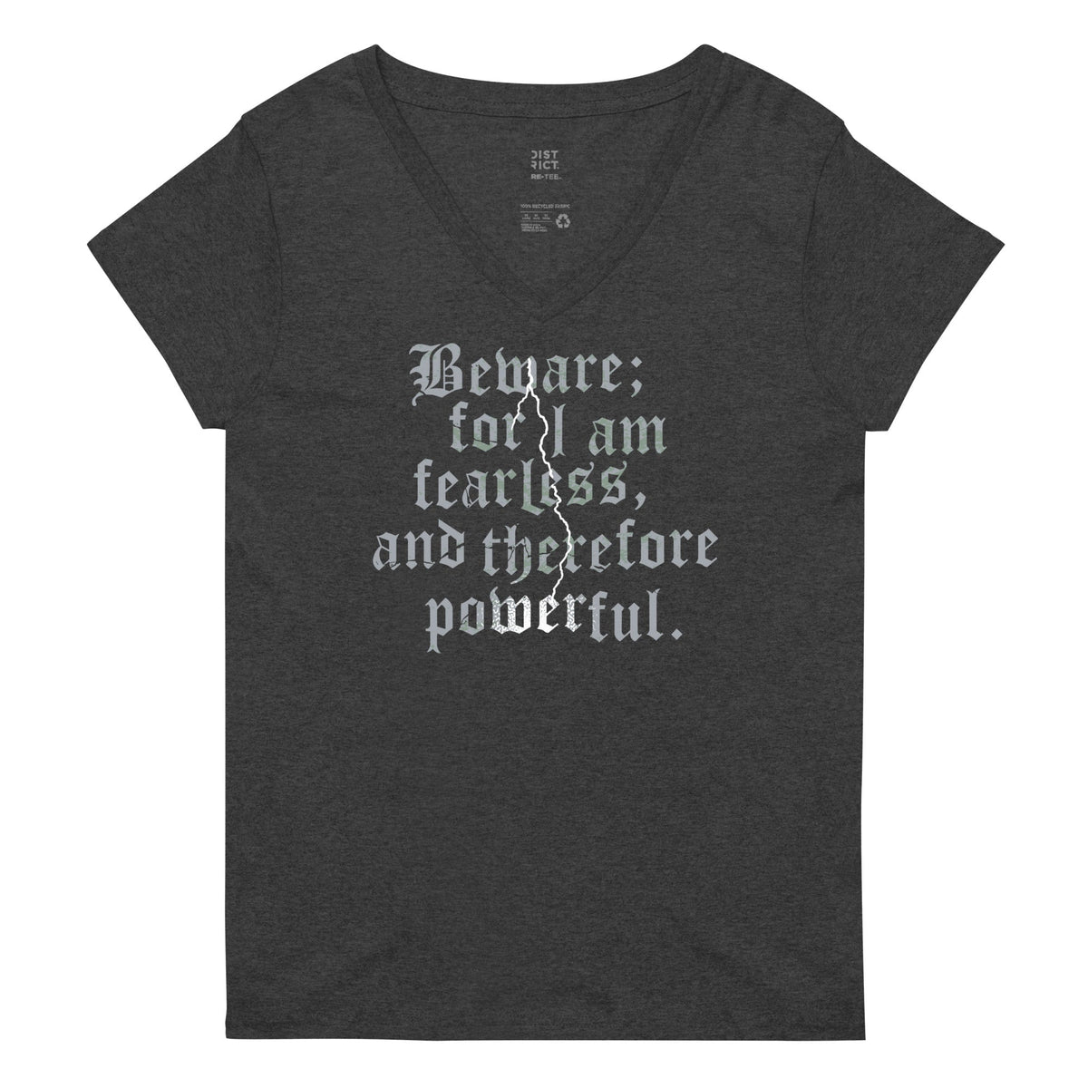Beware; For I Am Fearless, And Therefore Powerful Women's product image 2