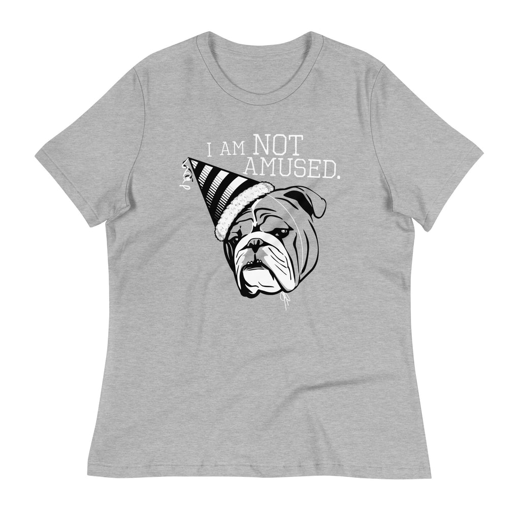 I Am Not Amused Women's Signature Tee product image 1