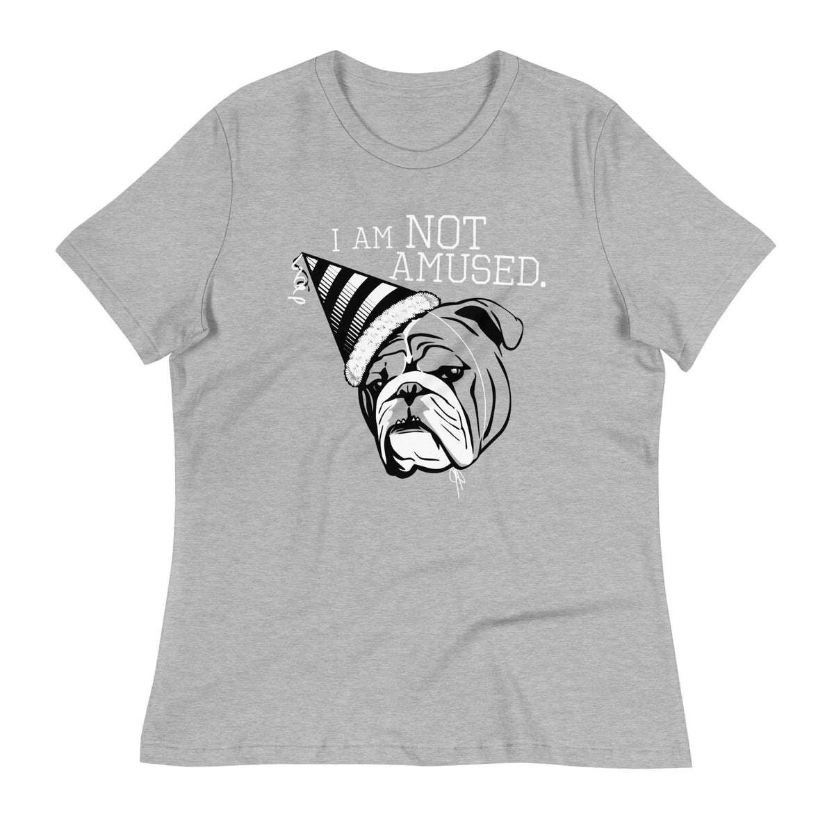 I Am Not Amused Women's Signature Tee product image 1