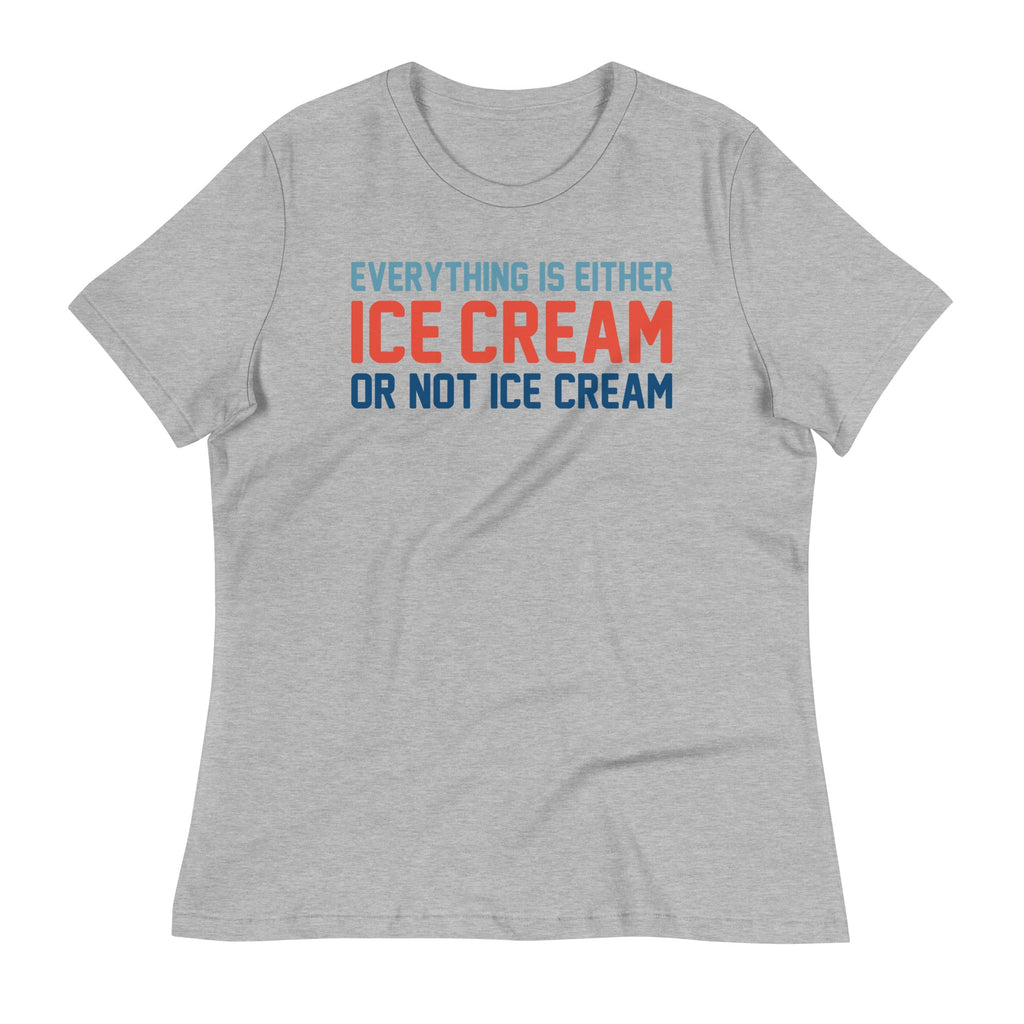 Everything Is Ice Cream Or Not Women's Signature Tee product image 1