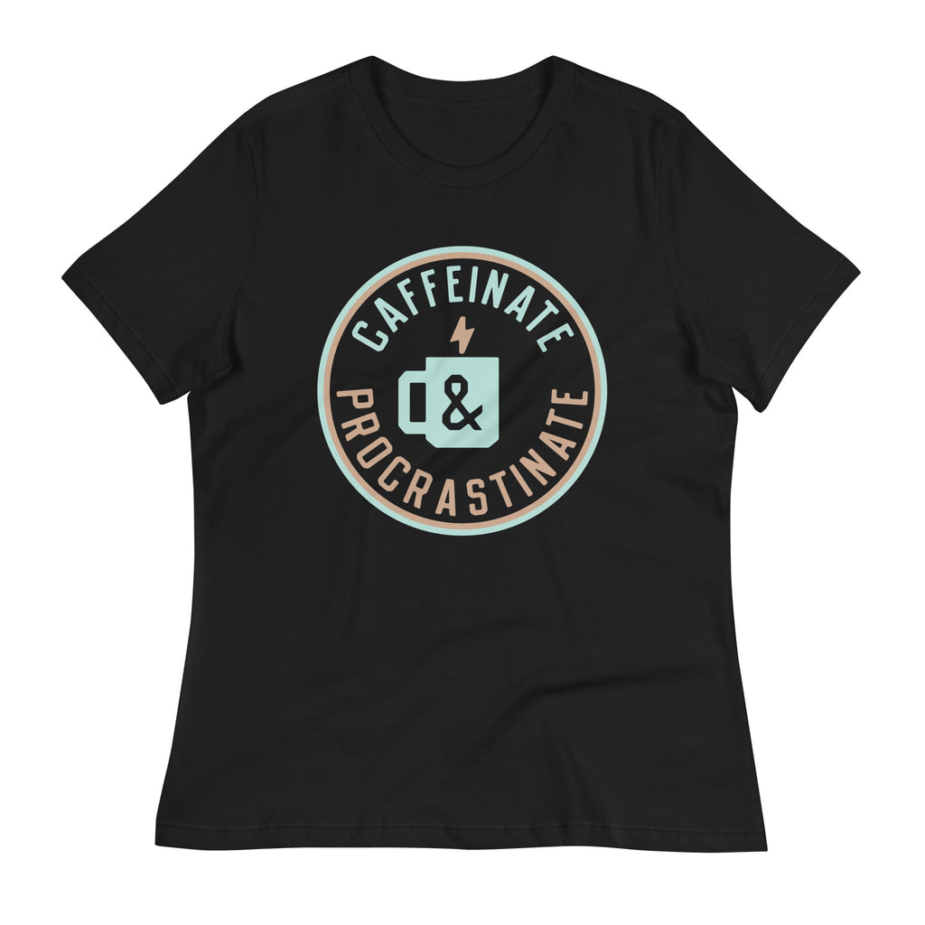 Caffeinate And Procrastinate Women's Signature Tee product image 2