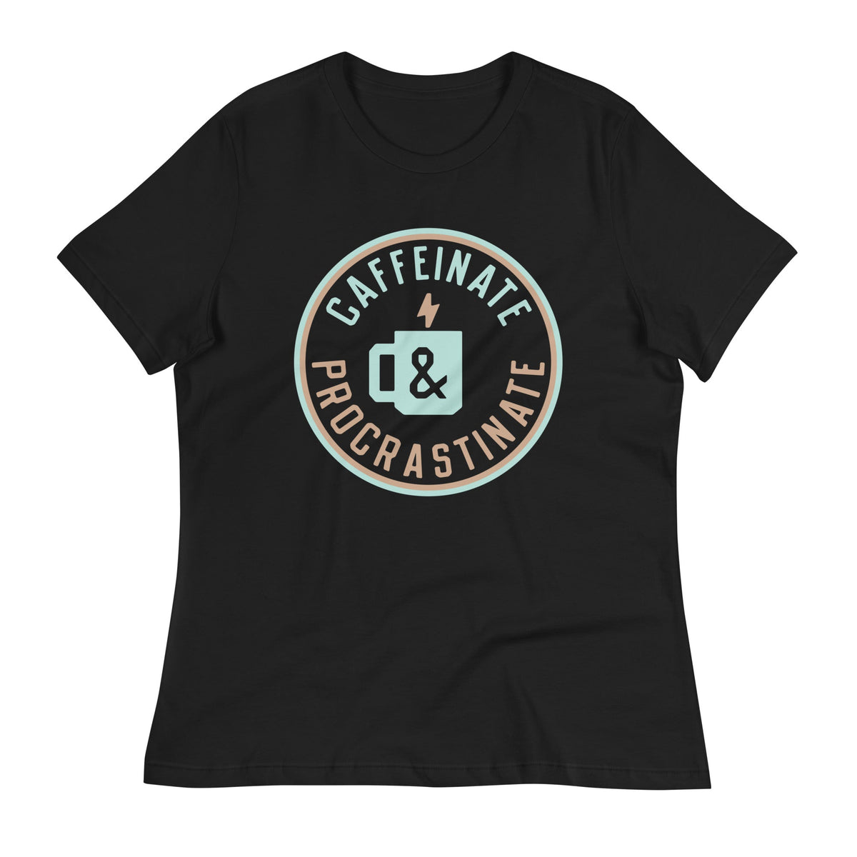 Caffeinate And Procrastinate Women's Signature Tee product image 2