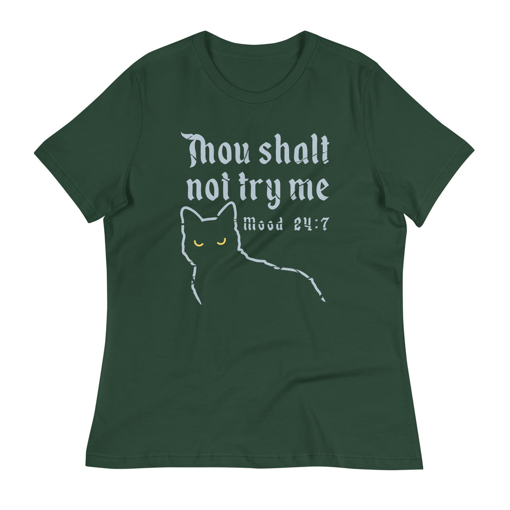 Thou Shalt Not Try Me Women's Signature Tee product image 5