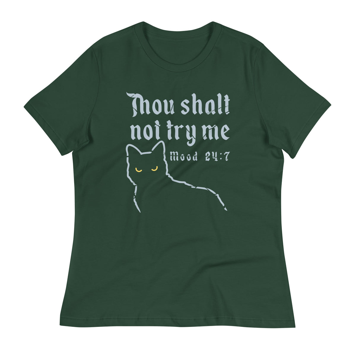 Thou Shalt Not Try Me Women's Signature Tee product image 5