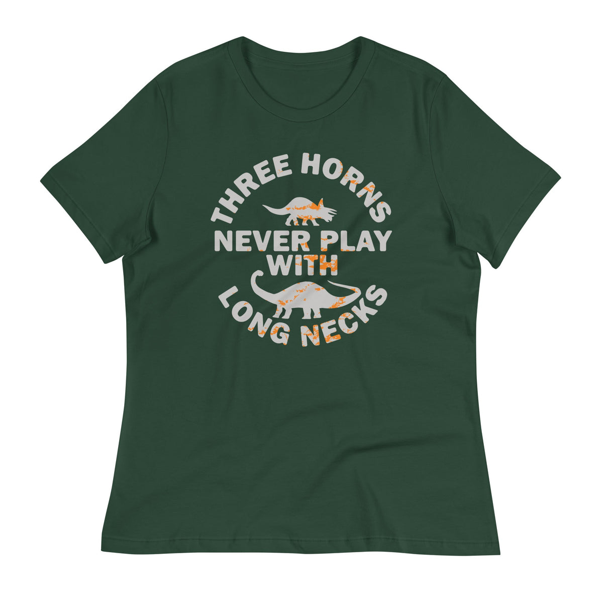 Three Horns Never Play With Long Necks Women's Signature Tee product image 5