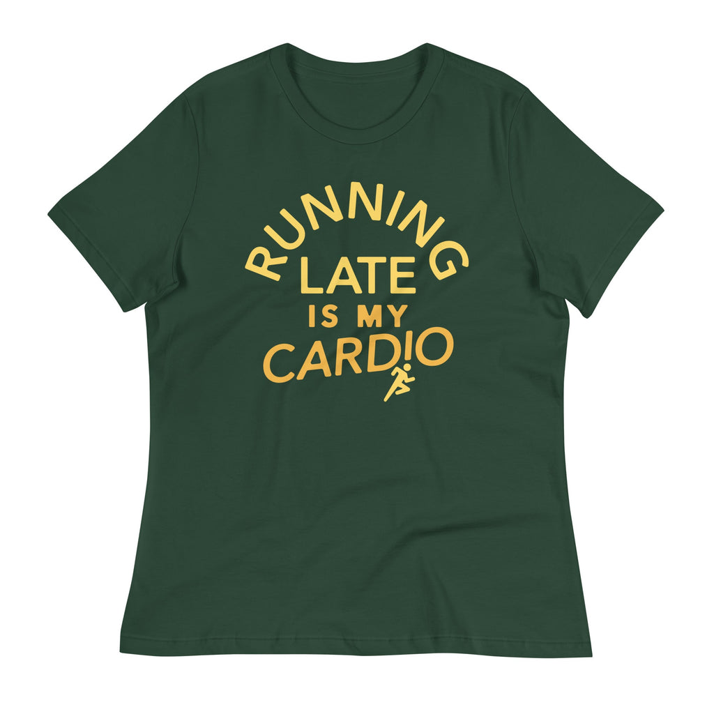 Running Late Is My Cardio Women's Signature Tee product image 6
