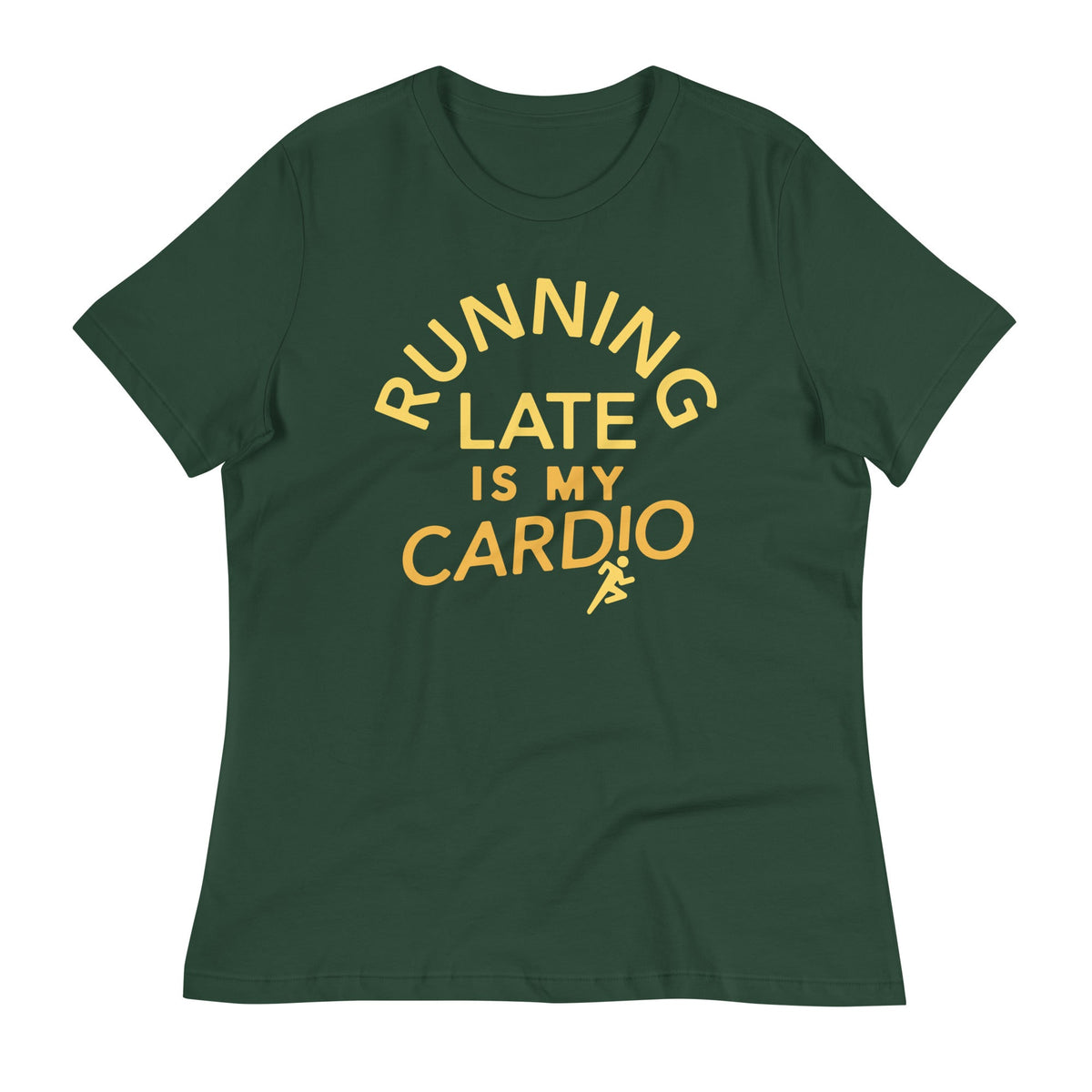 Running Late Is My Cardio Women's Signature Tee product image 6