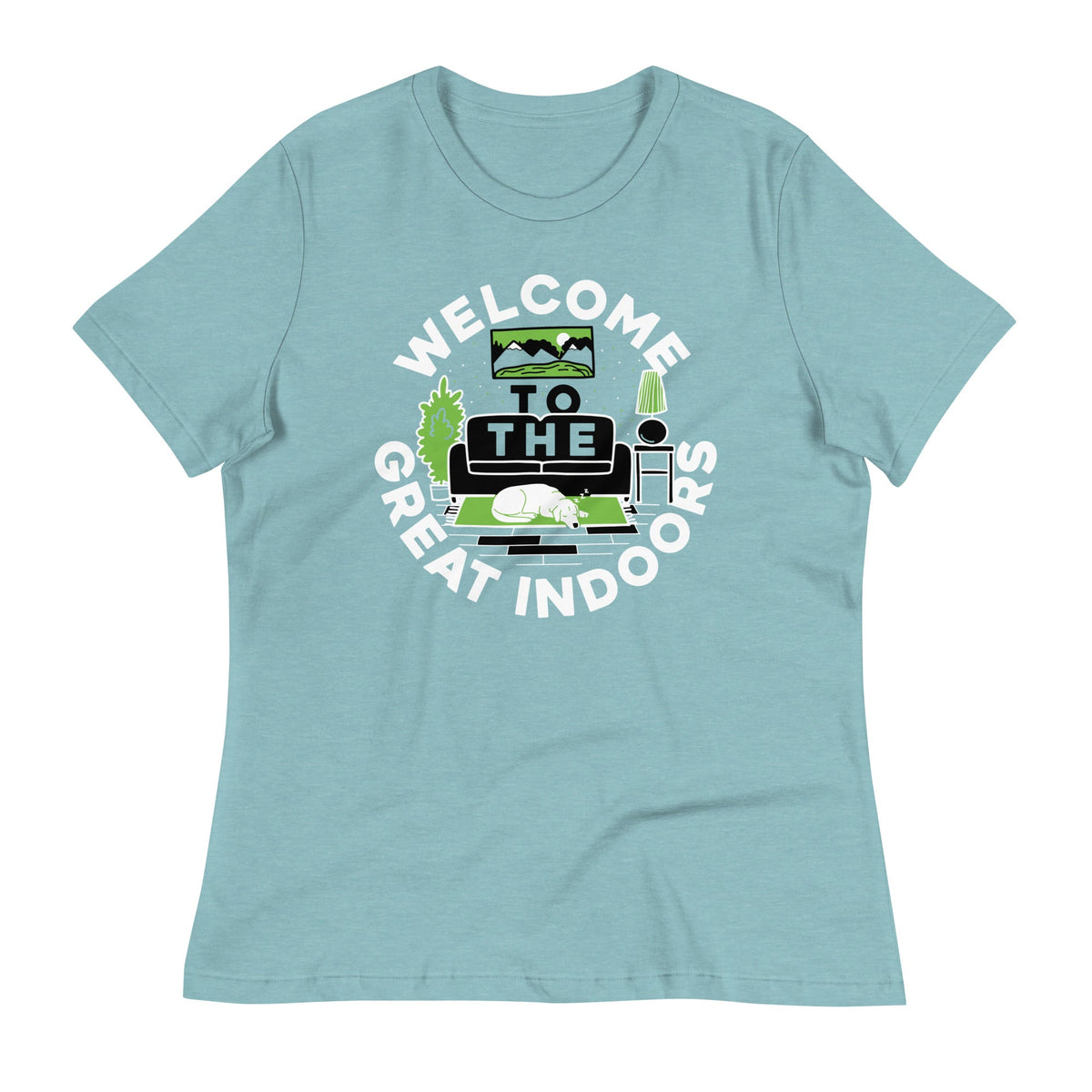 Welcome To The Great Indoors Women's Signature Tee product image 4