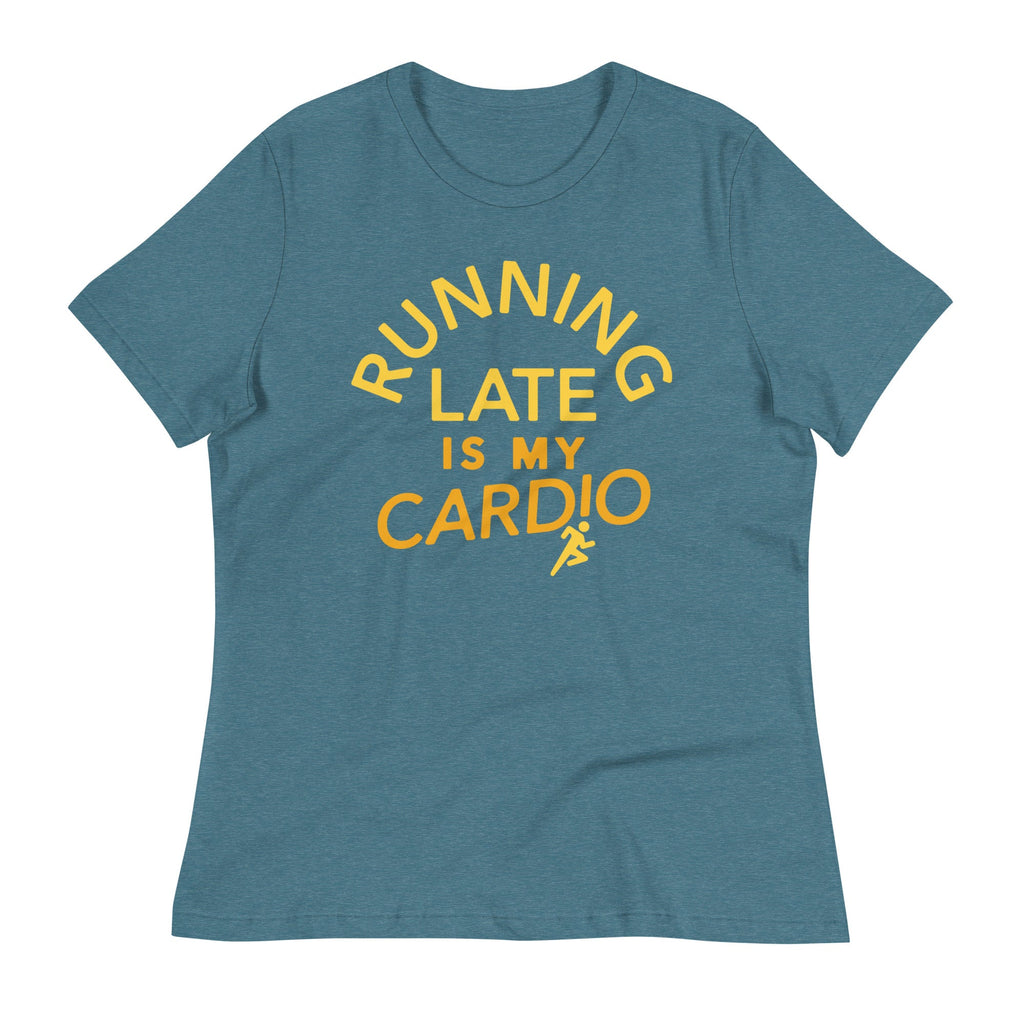Running Late Is My Cardio Women's Signature Tee product image 7