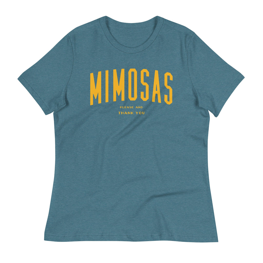 Mimosas Please And Thank You Women's Signature Tee product image 8