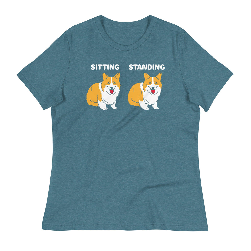 Corgi Sitting And Standing Women's Signature Tee product image 5