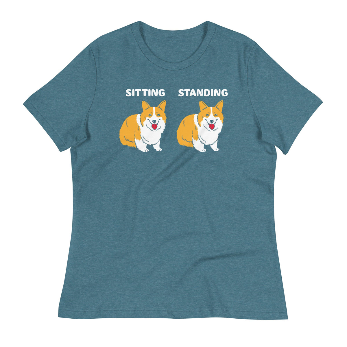 Corgi Sitting And Standing Women's Signature Tee product image 5