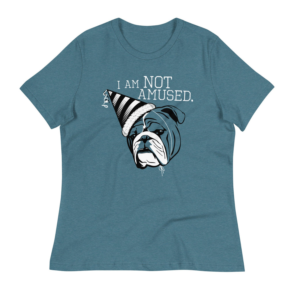 I Am Not Amused Women's Signature Tee product image 3
