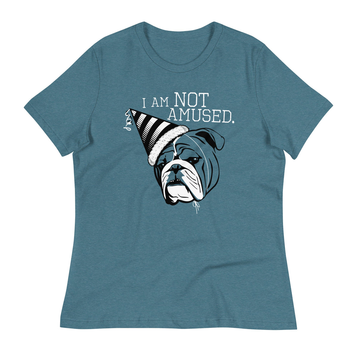 I Am Not Amused Women's Signature Tee product image 3