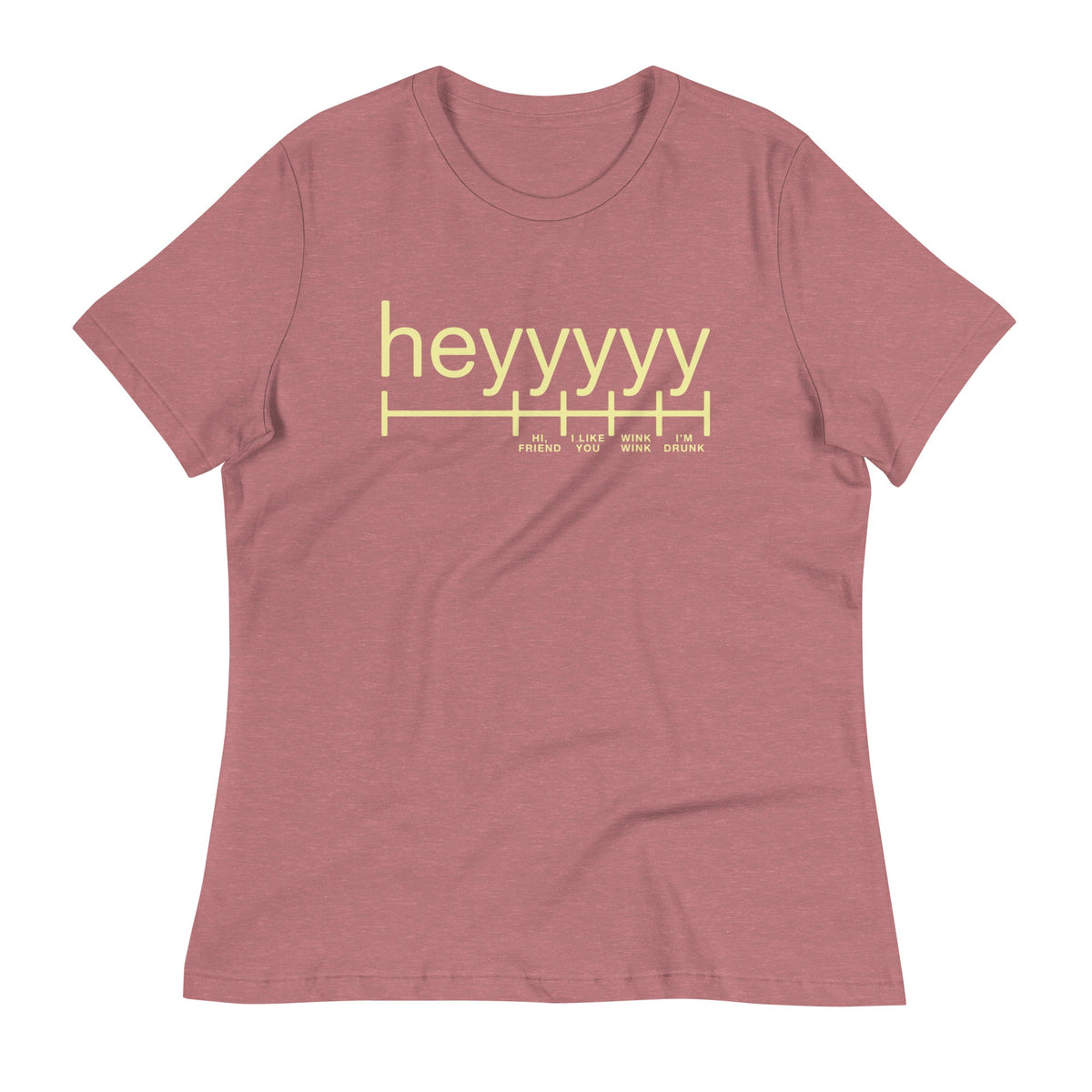 Heyyyyy Women's Signature Tee product image 4