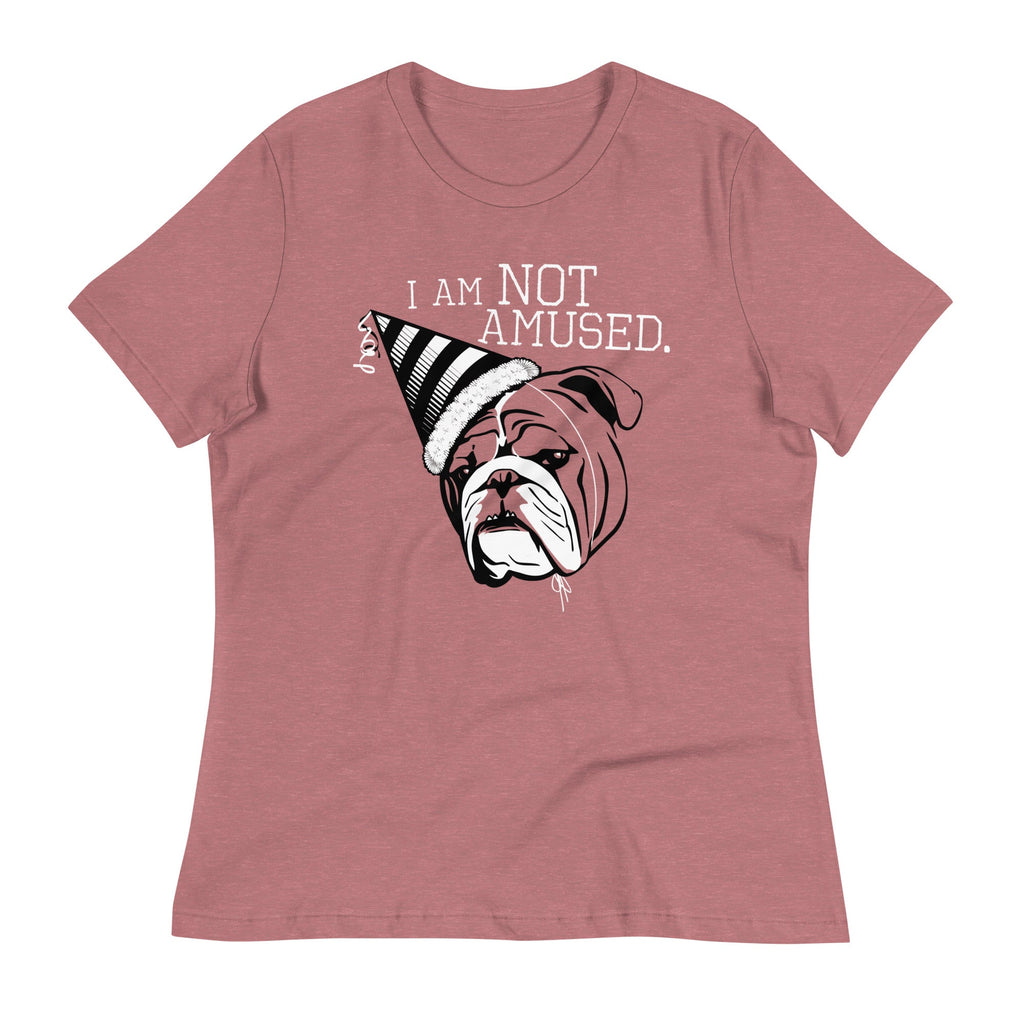 I Am Not Amused Women's Signature Tee product image 4