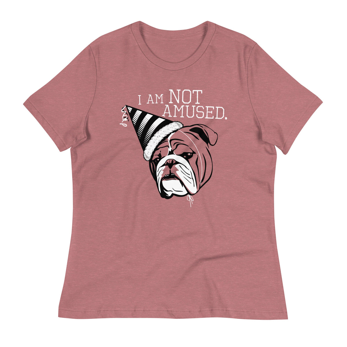 I Am Not Amused Women's Signature Tee product image 4