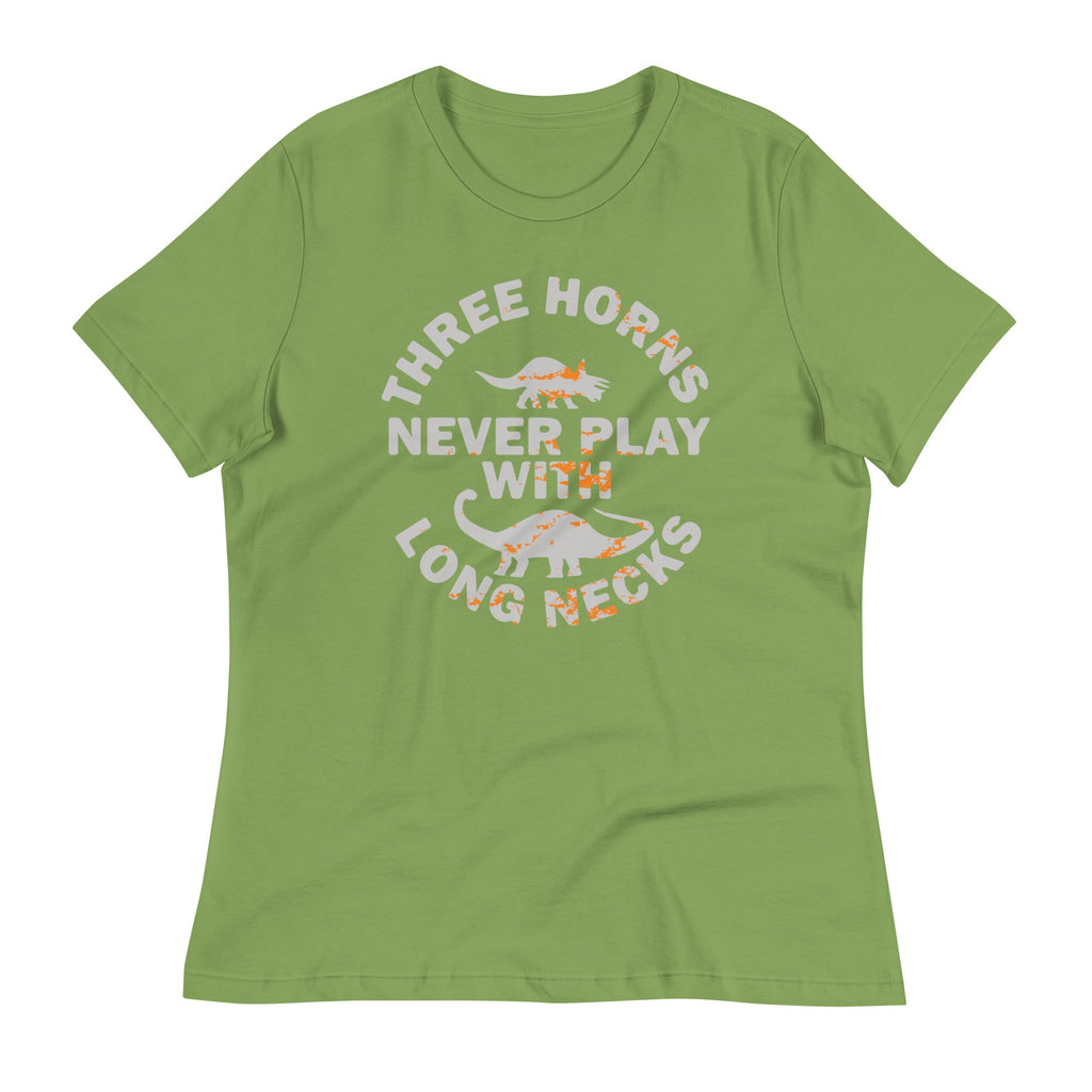 Three Horns Never Play With Long Necks Women's Signature Tee product image 3