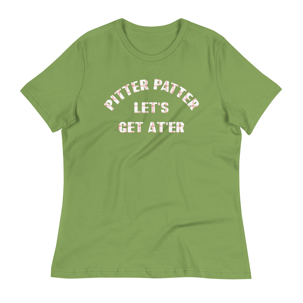 Pitter Patter Let's Get At'er Women's Signature Tee product image 4
