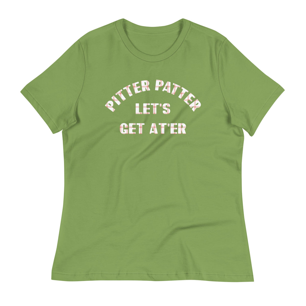 Pitter Patter Let's Get At'er Women's Signature Tee product image 4