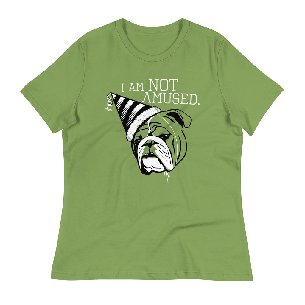 I Am Not Amused Women's Signature Tee product image 5