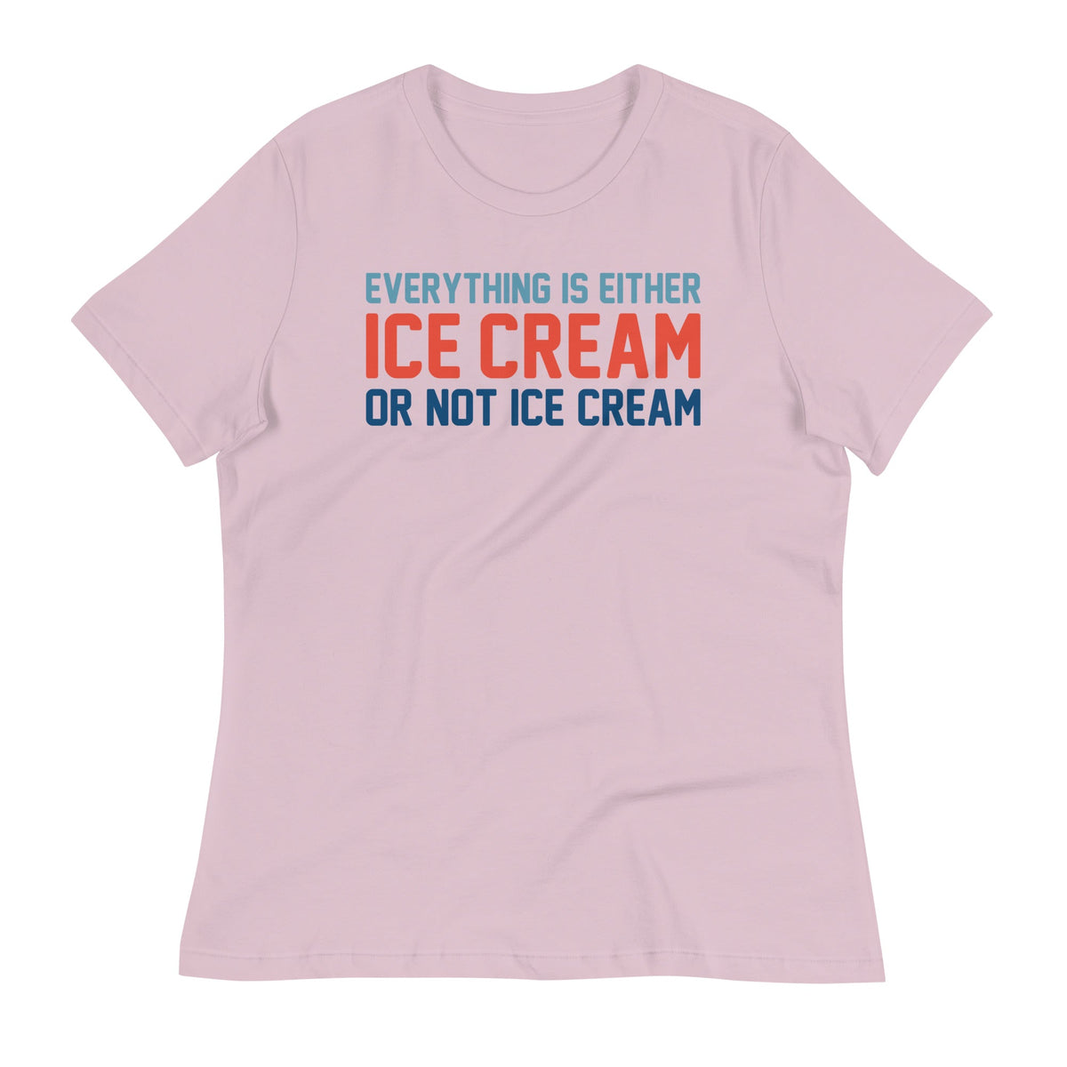 Everything Is Ice Cream Or Not Women's Signature Tee product image 6