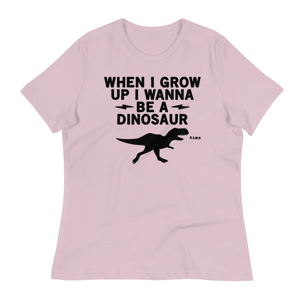 When I Grow Up I Wanna Be A Dinosaur Women's Signature Tee product image 9