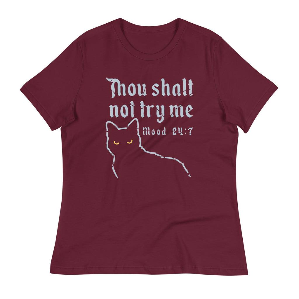 Thou Shalt Not Try Me Women's Signature Tee product image 4