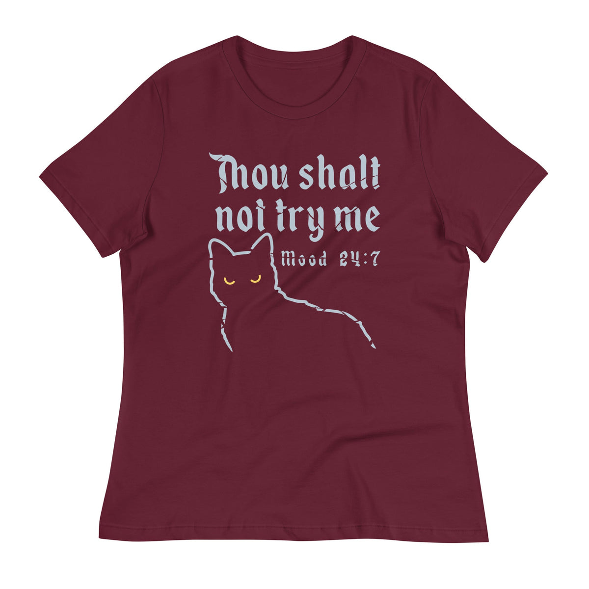 Thou Shalt Not Try Me Women's Signature Tee product image 4