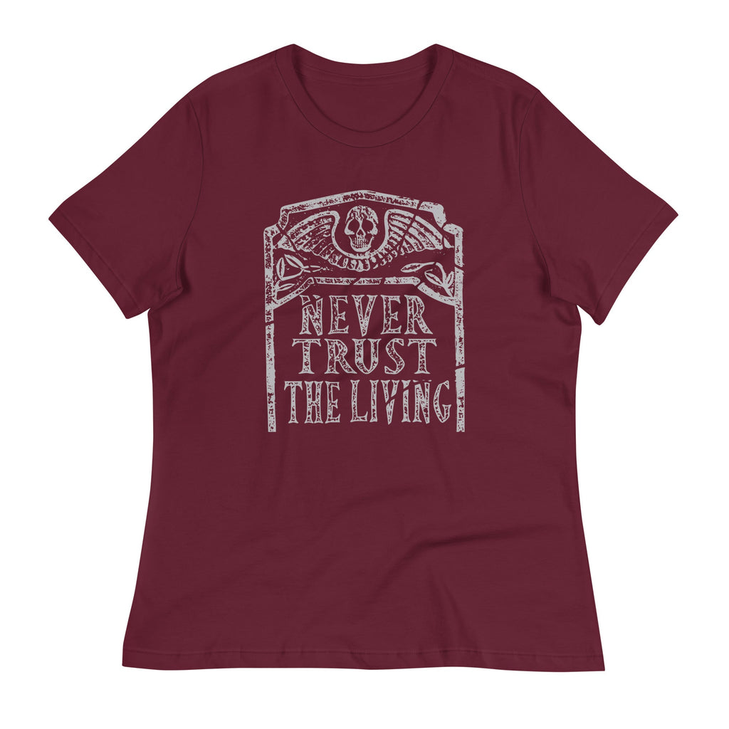 Never Trust The Living Women's Signature Tee product image 4