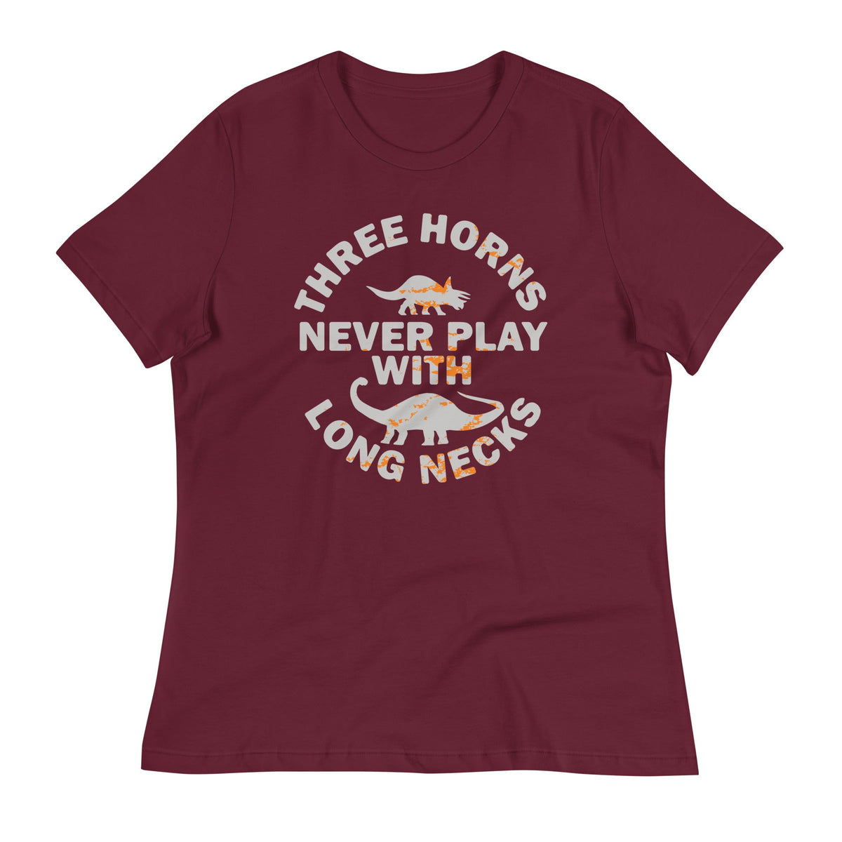 Three Horns Never Play With Long Necks Women's Signature Tee product image 4