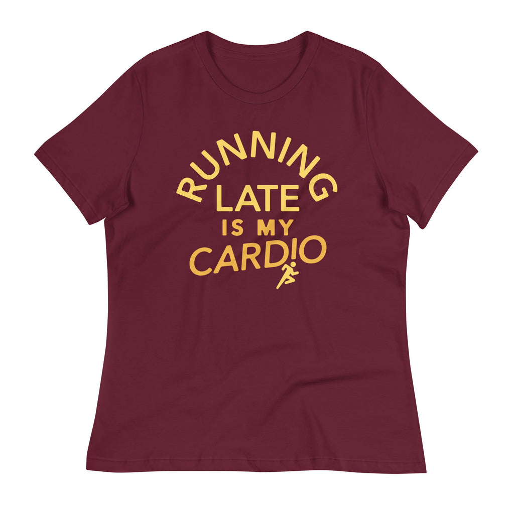 Running Late Is My Cardio Women's Signature Tee product image 5