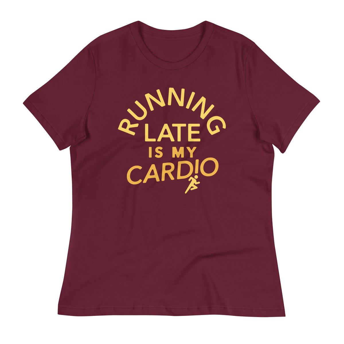 Running Late Is My Cardio Women's Signature Tee product image 5
