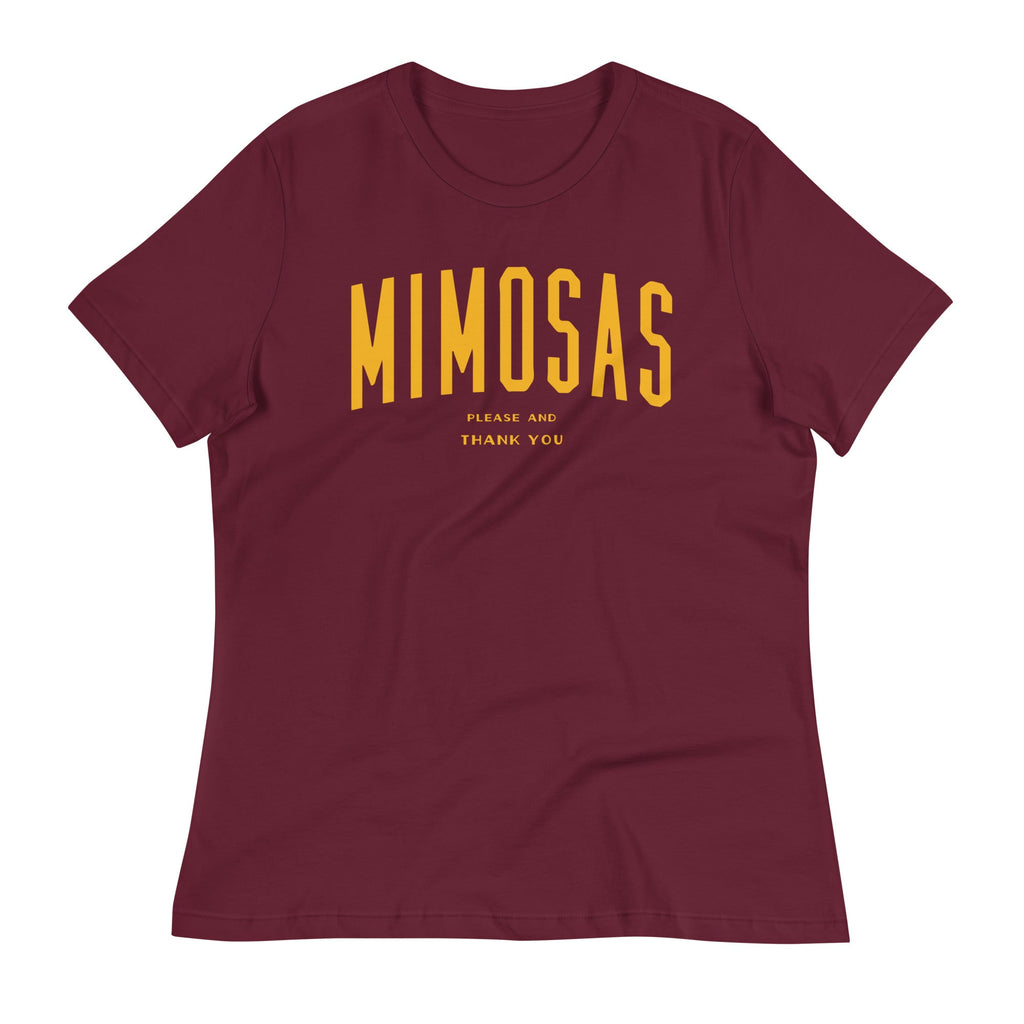 Mimosas Please And Thank You Women's Signature Tee product image 5