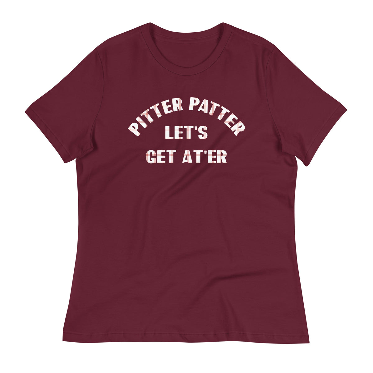 Pitter Patter Let's Get At'er Women's Signature Tee product image 5