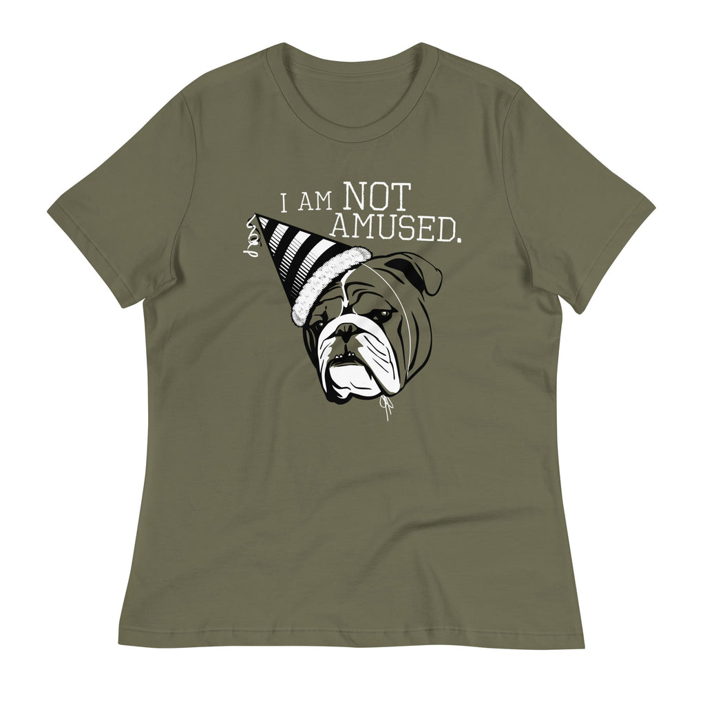 I Am Not Amused Women's Signature Tee product image 2