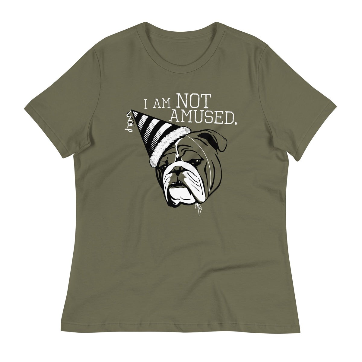 I Am Not Amused Women's Signature Tee product image 2